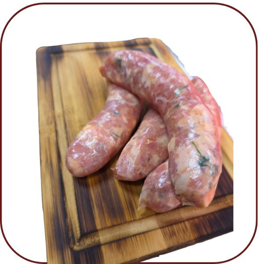 Linguica de Frango, Bacon e Queijo (Por Kg)