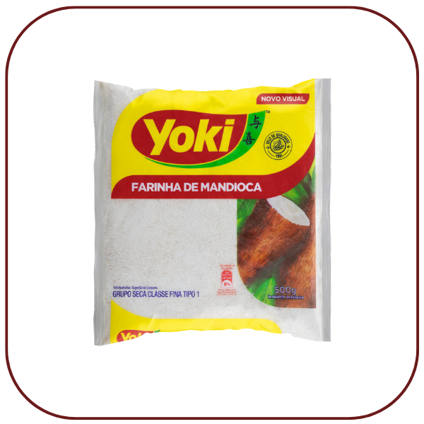Farinha de Mandioca Crua YOKI 500g - Primitive Butchers