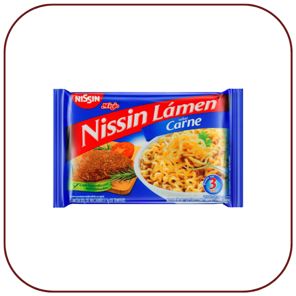 Miojo Sabor Carne NISSIN 80g - Primitive Butchers