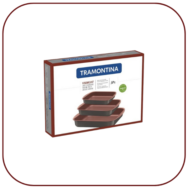 JOGO DE ASSADEIRAS 3PC TRAMONTINA