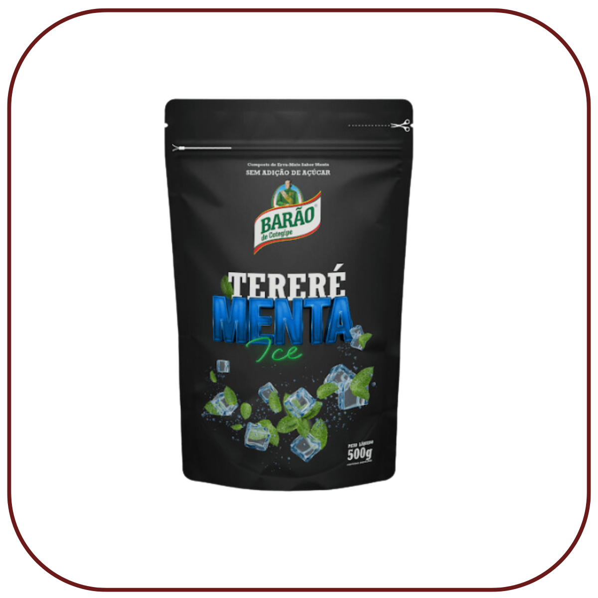 Erva Mate Terere - Menta Ice BARAO - 500g