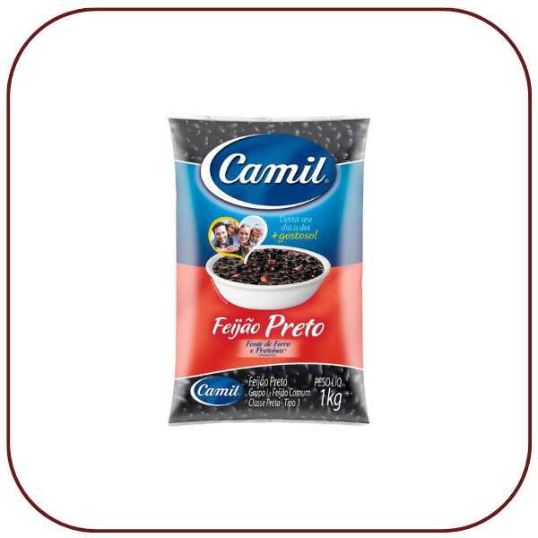 Feijao Preto CAMIL 1kg - Primitive Butchers