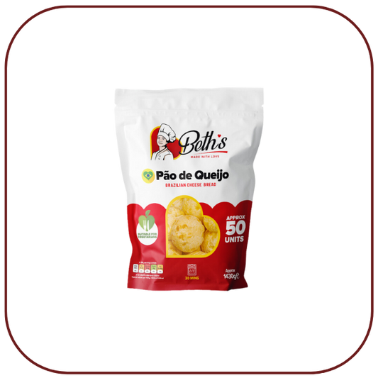 Pão  de Queijo BETHS-  1.450Kg /  50 un