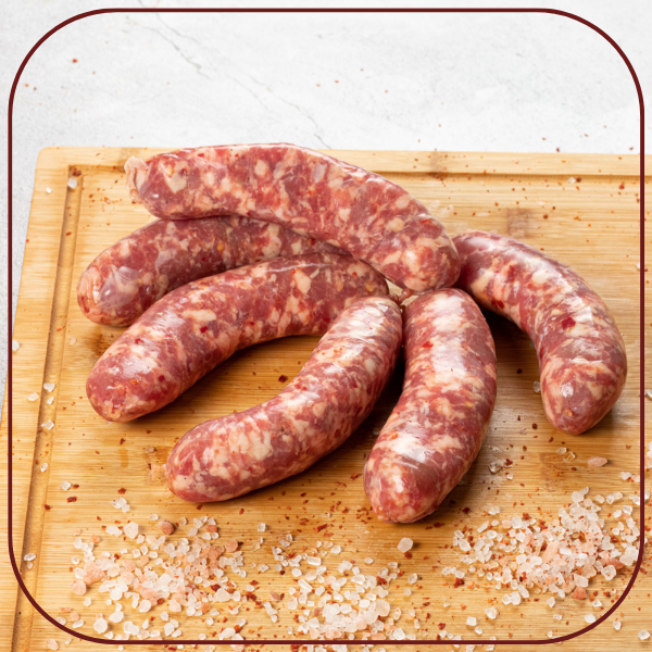 Linguica de Porco com Pimenta (Per Kg) - Primitive Butchers