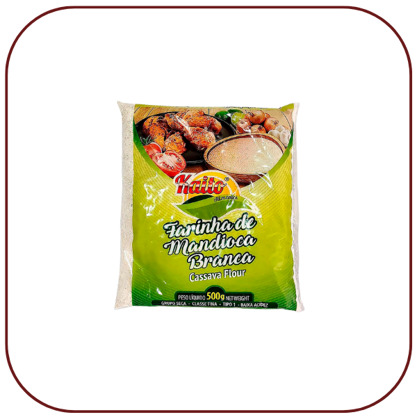 Farinha de Mandioca Crua KAITO 500g - Primitive Butchers