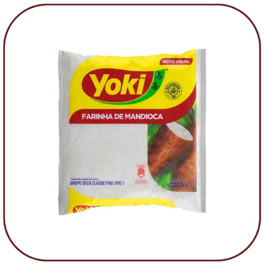 Farinha de Mandioca Crua YOKI 500g - Primitive Butchers