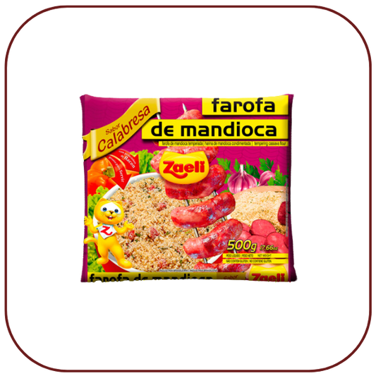 Farofa de Mandioca Calabresa ZAELI 500g - Primitive Butchers