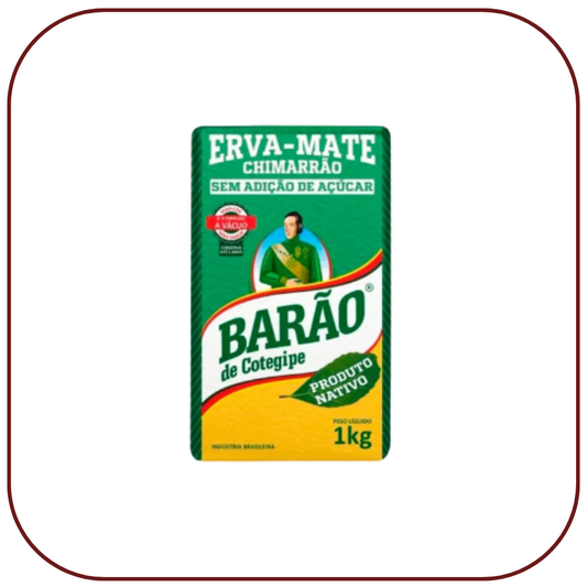 Erva Mate Chimarrao PRODUTO NATIVO BARAO 1KG